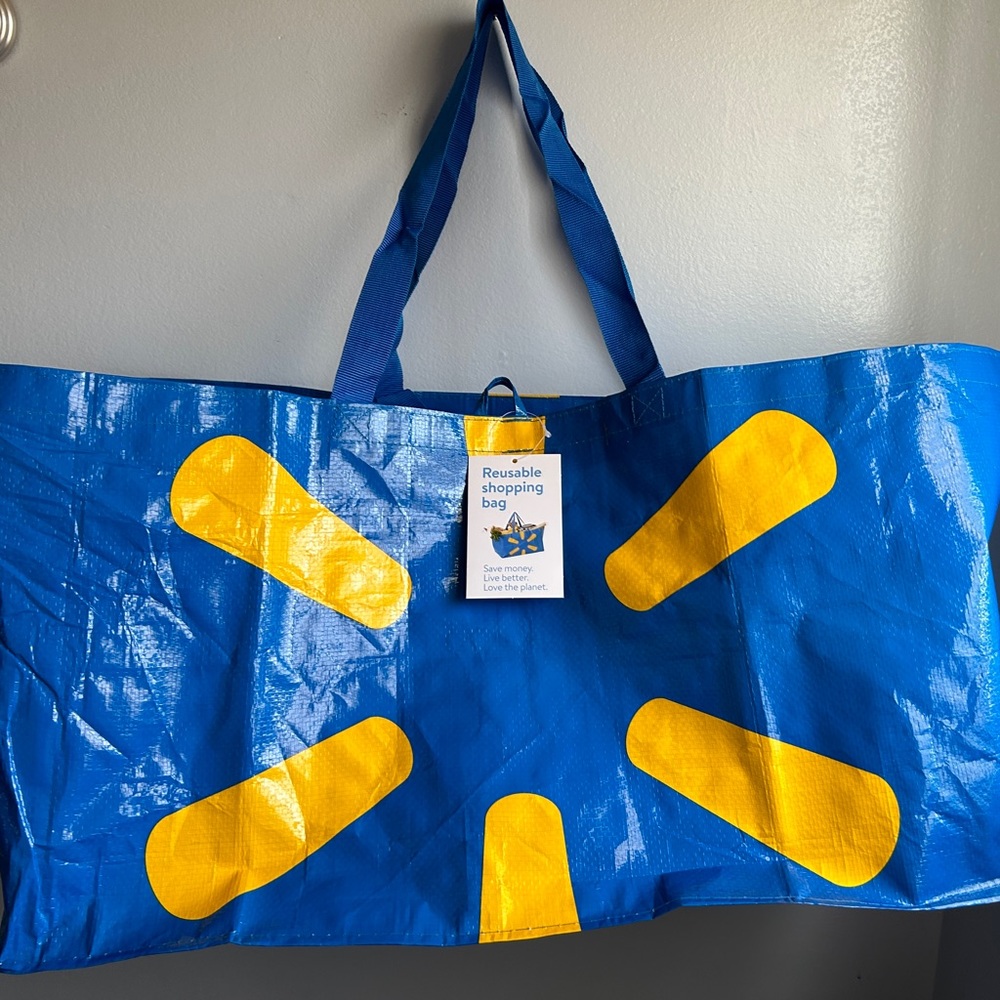 Walmart IKEA Collab? Xtra Large Tote NEW HTF